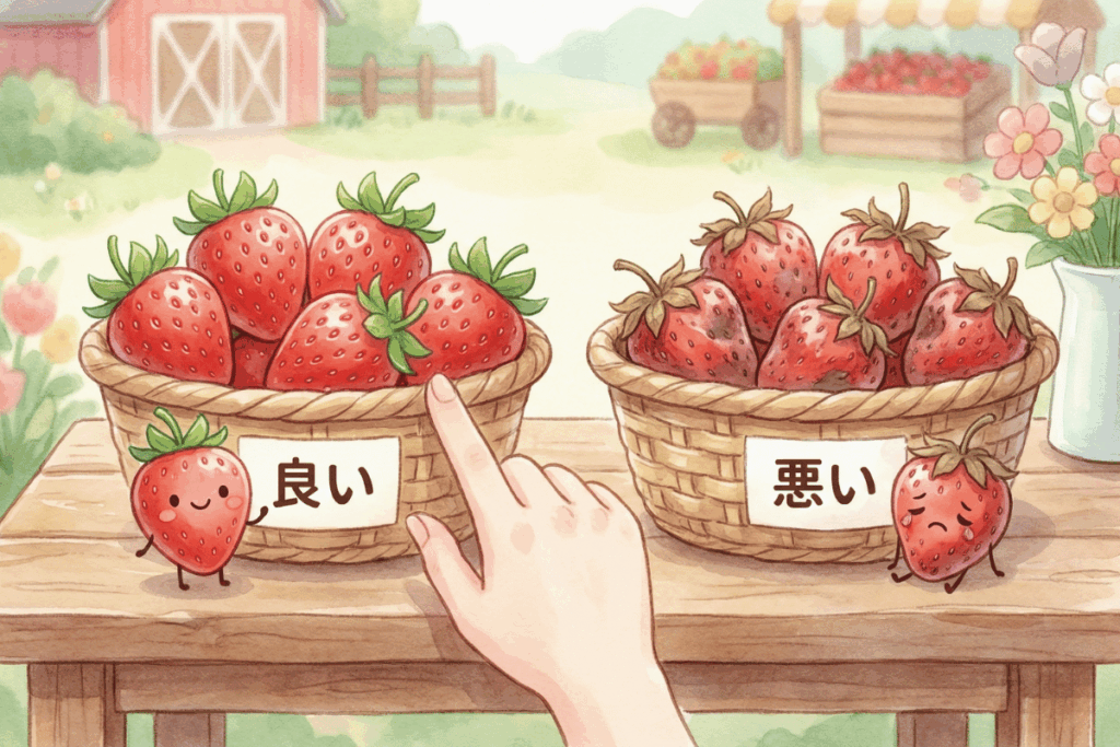 いちごの農薬を落とす手間を減らす！安全ないちごの選び方と見分け方