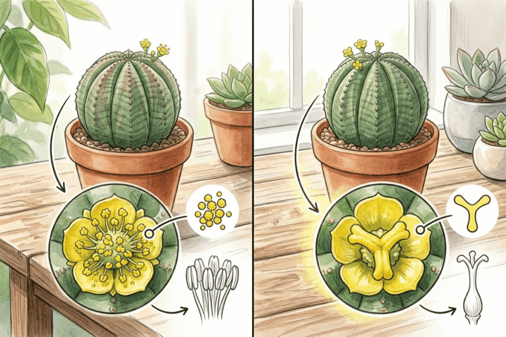 オベサの雄・雌（オス・メス）の見分け方