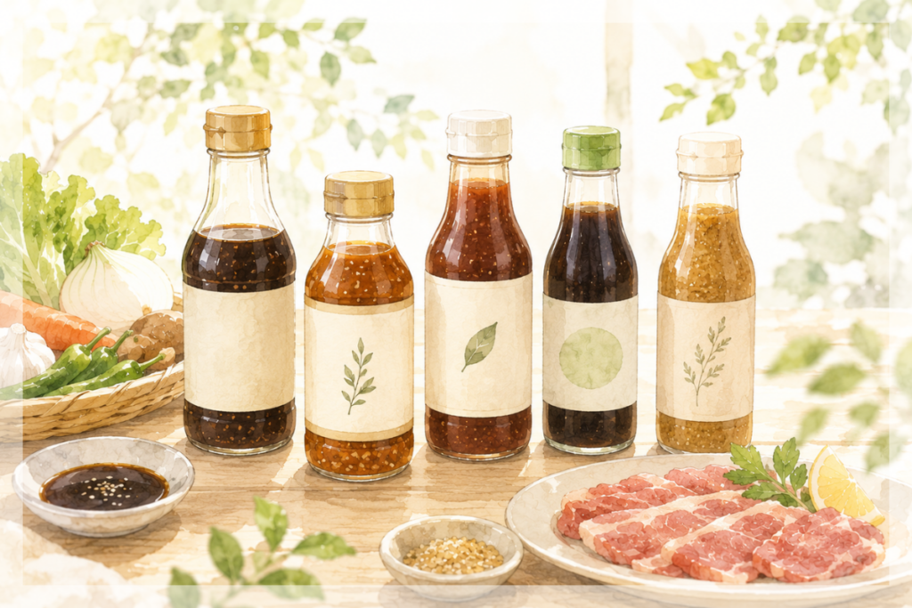 無添加・添加物控えめのおすすめ焼肉のタレ